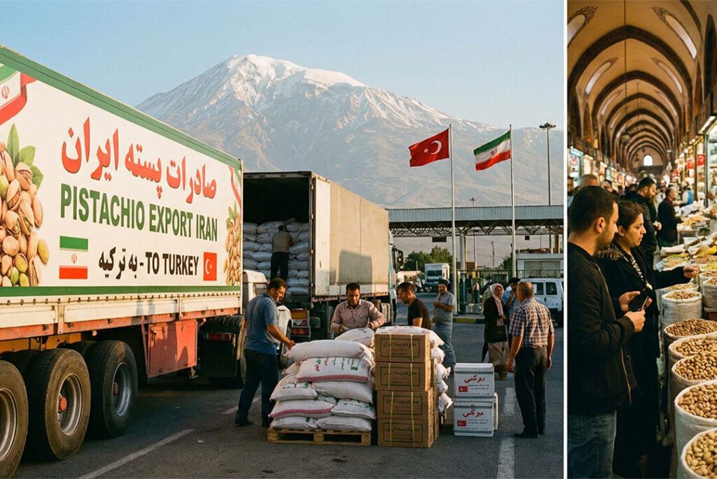 صادرات پسته به ترکیه 